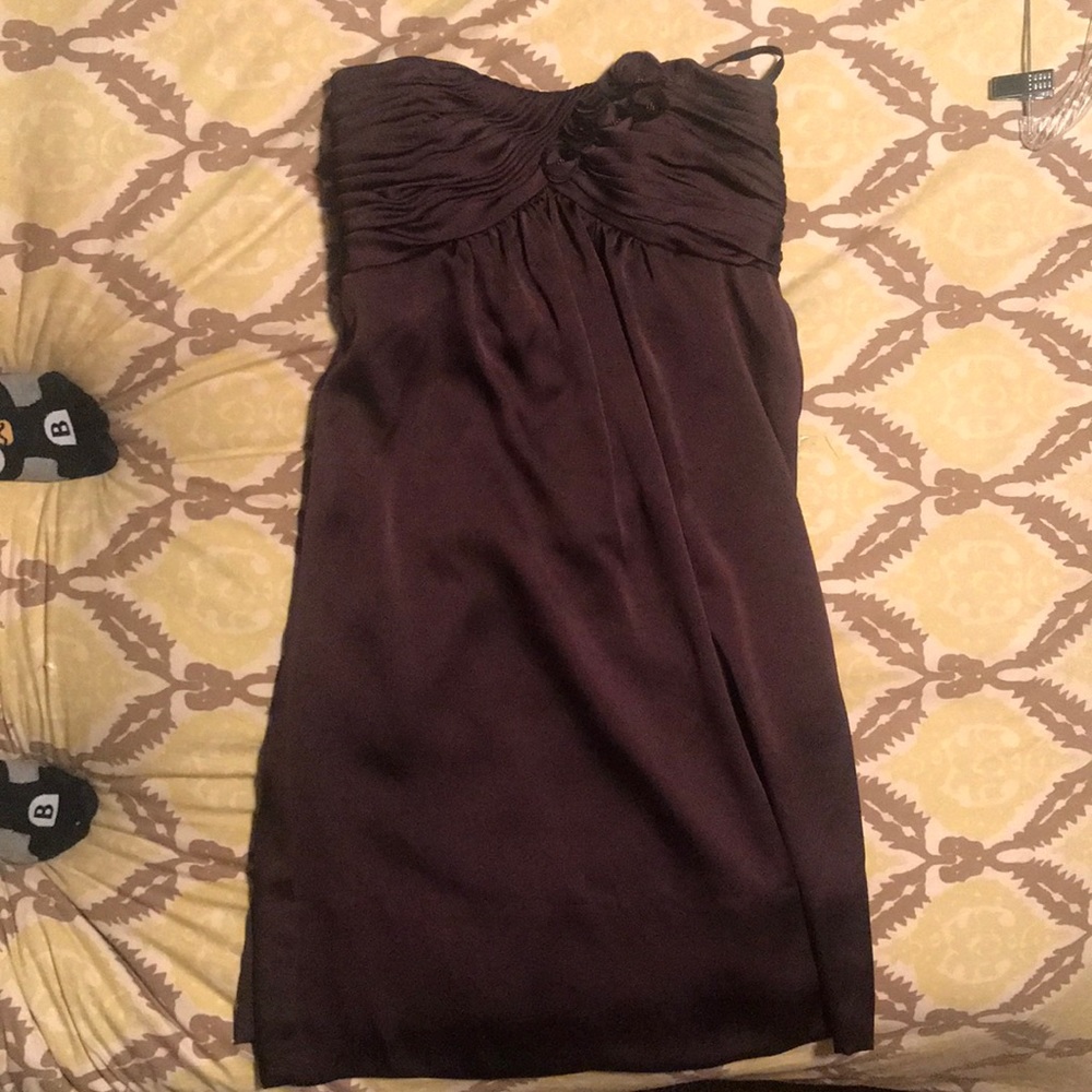Chocolate brown dress formal dress